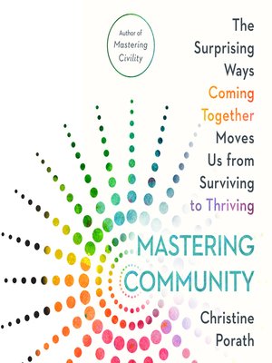 cover image of Mastering Community